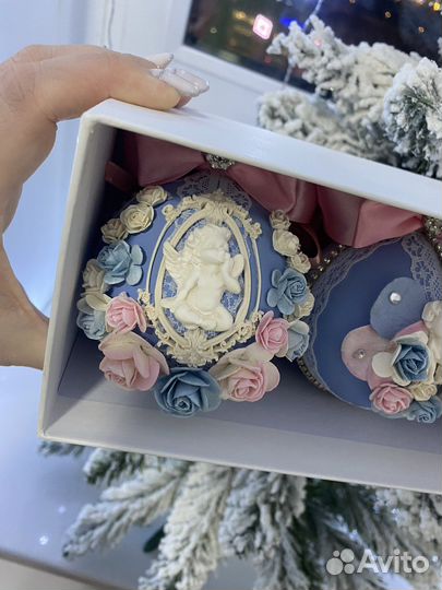 Новогодние шары ручной работы