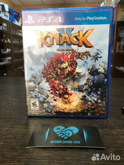 Knack 2. Лицензионный диск Playstation 4 PS4 PS5