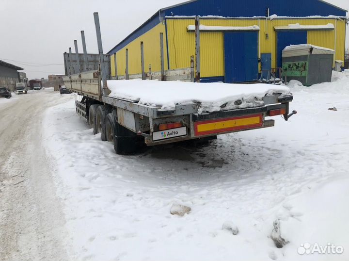 Полуприцеп бортовой МАЗ МАЗ-975830, 2002