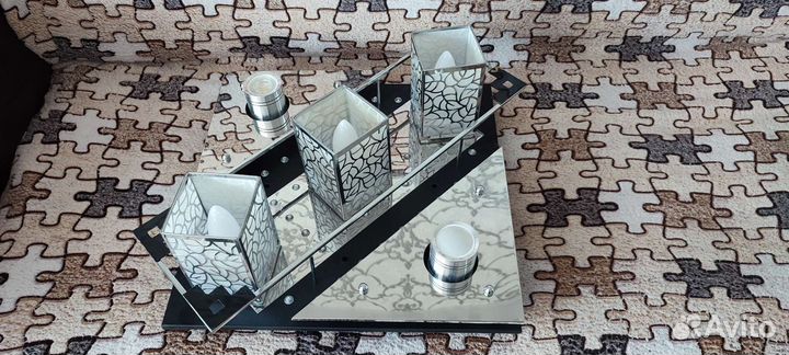 Люстра потолочная светодиодная бу