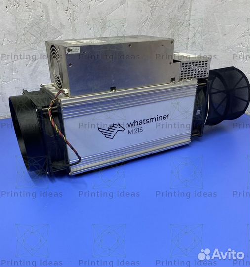 Переходник (воздуховод) для Asic Whatsminer M21S
