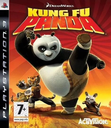 Kung Fu Panda PS2 PS3 анг. б\у