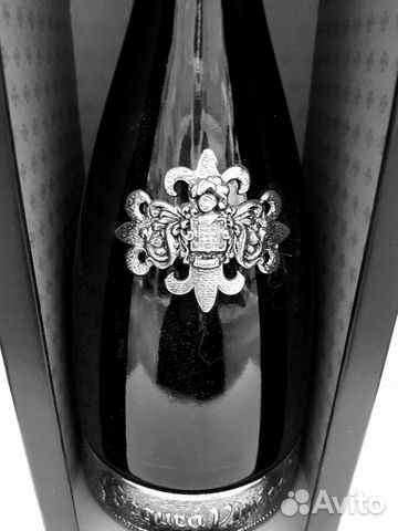 Бутылка черная Испания для коллекции