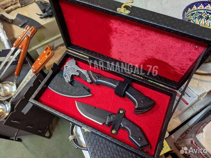 Подарочный набор для мужчин топор для мяса и дров