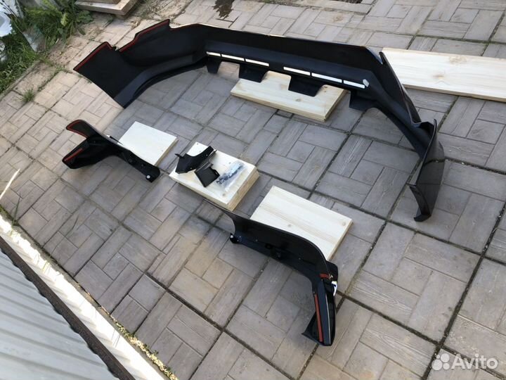 Обвес Aero Packag на Land Cruiser Prado 150 с 2018