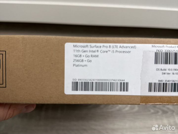 Microsoft Surface Pro 8 i5 16GB 256GB LTE 4G новый