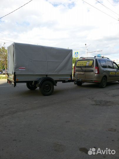 Грузоперевозки на Лада Ларгус с прицепом