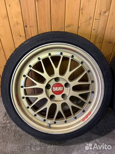 Bbs lm f1 r18 8j et40 5x114,3 оригинал + triangle