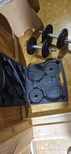 Гантели разборные