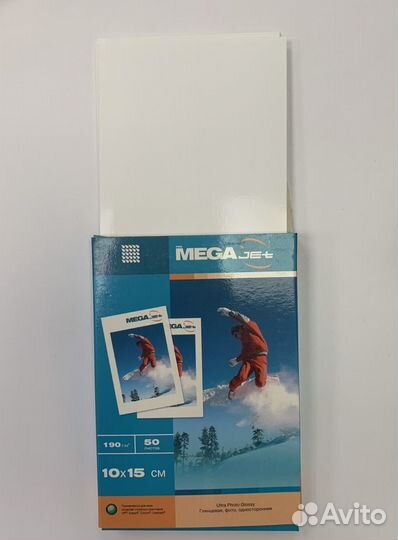 Фотобумага глянцевая PRO Megajet 10х15 см