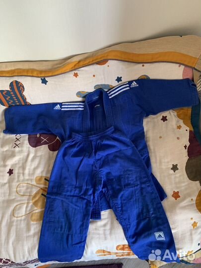 Кимоно для дзюдо adidas,green hill