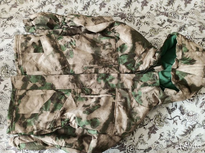 Куртка и штаны зимнутеп мох мембрана новое 48-50