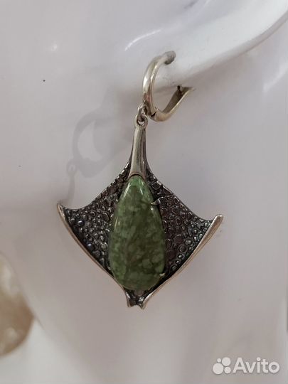 Серебряные серьги 