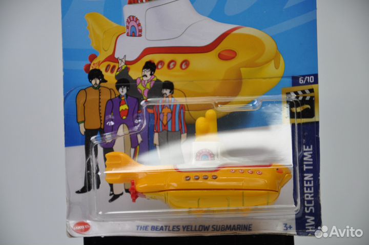 Hot Wheels - The Beatles Yellow Submarine