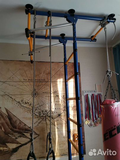 Спортивный уголок без боксёрский груши