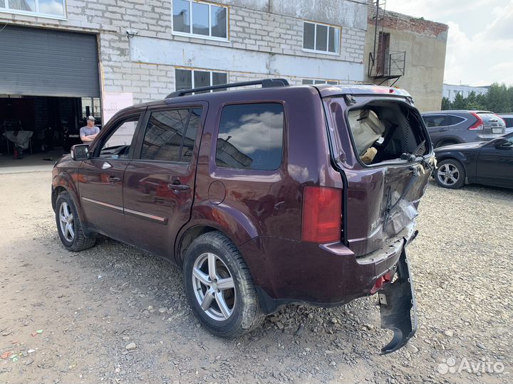 Honda Pilot 3.5 AT, 2008, битый, 260 000 км