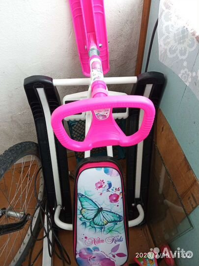 Велосипед, снегокат, самокаты, ролики