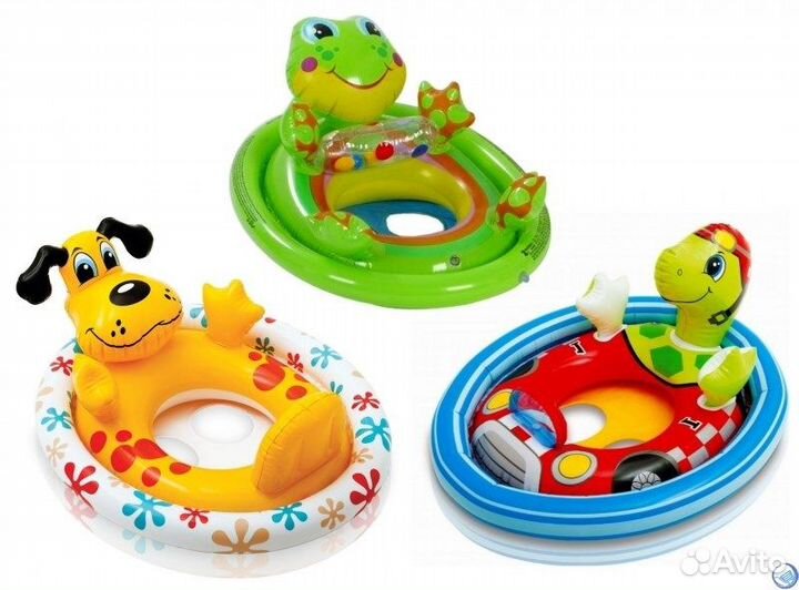 Круг для плавания intex новый