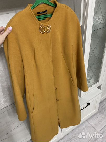 Пальто женское демисезонное 48