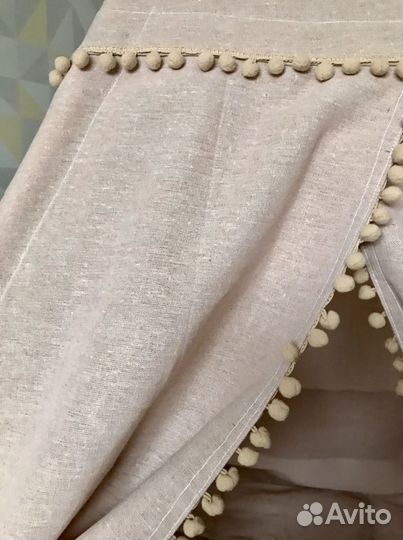 Вигвам палатка льняная «Однотон»