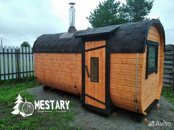 Баня Квадро 4м. (Карелия)