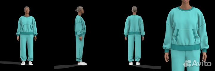 Разработка 3D моделей одежды