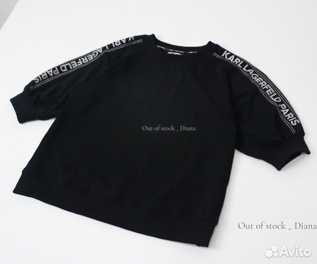 Karl lagerfeld футболка трикотажеая оригинал