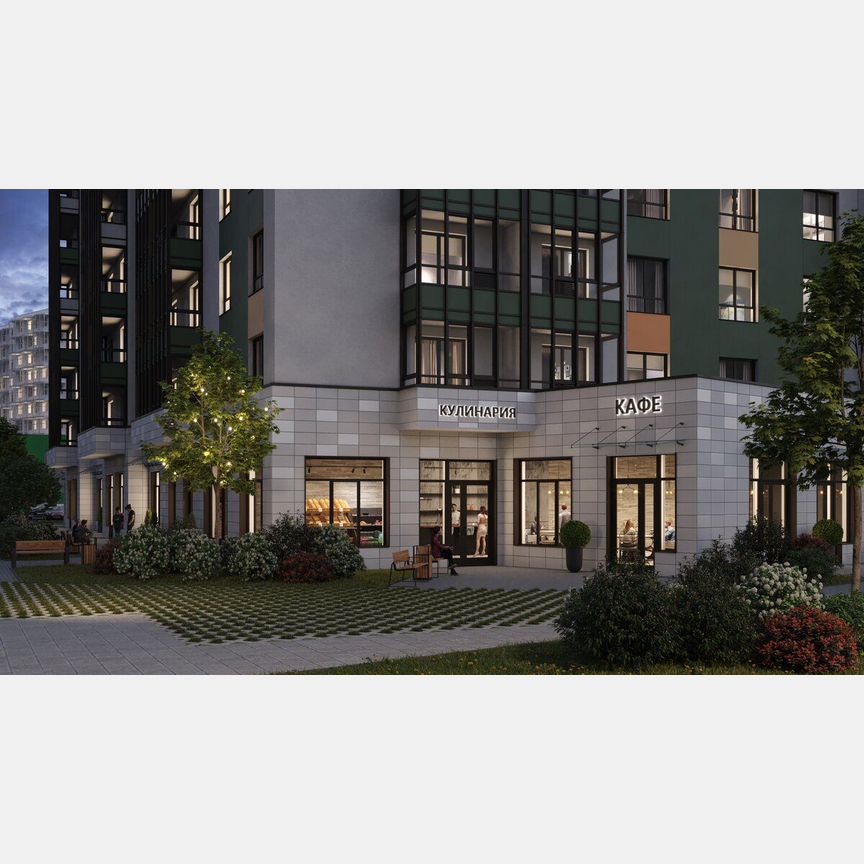 1-к. квартира, 33,1 м², 2/18 эт.