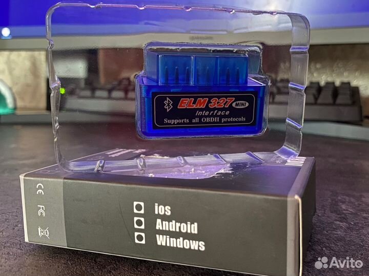 Автосканер elm327 obd 2