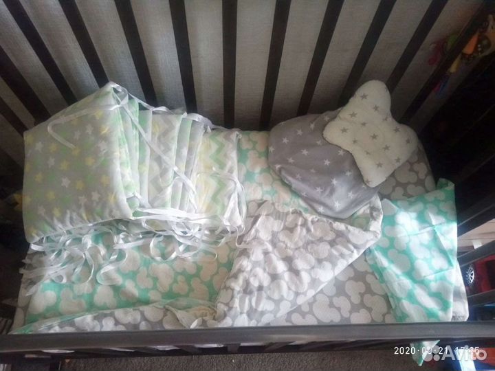 Детский комплект в кроватку