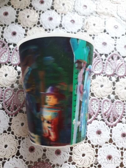 Стакан Лего из Макдоналдса