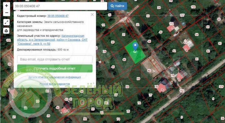 Участок 6 сот. (СНТ, ДНП)