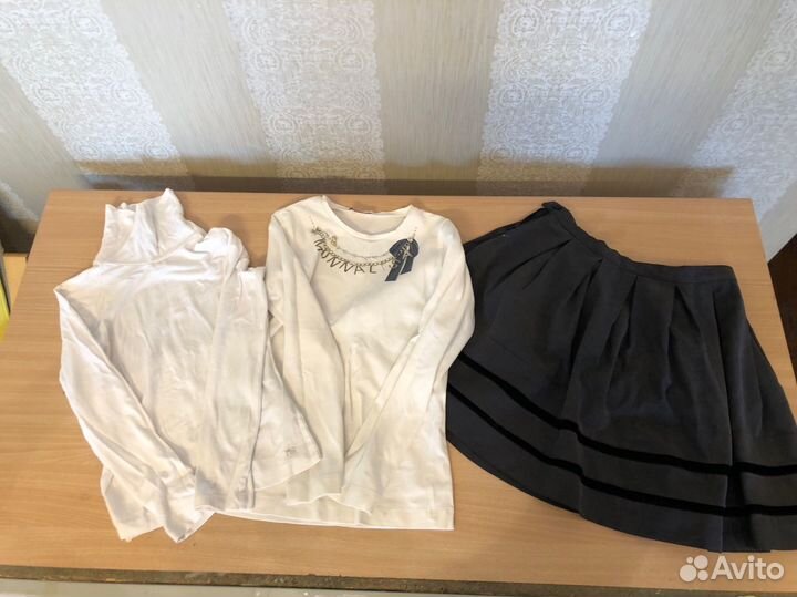 Школьная брендовая одежда 15ед девочка 134 9лет