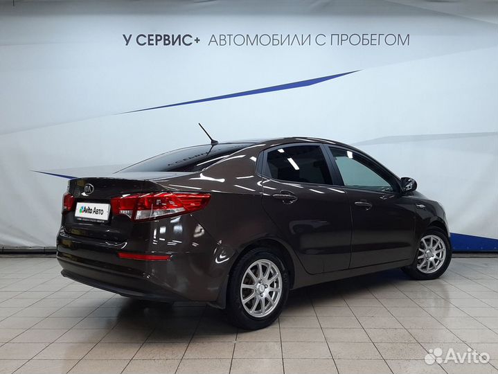 Kia Rio 1.4 МТ, 2016, 160 095 км