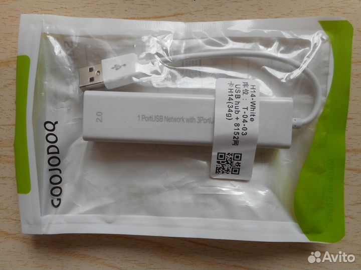 Сетевая карта USB Ethernet usb-хаб RJ45