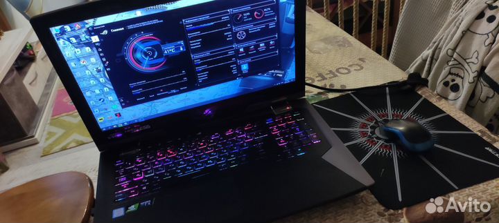 Игровой ноутбук / notebook / asus ROG g703gxr-ev01