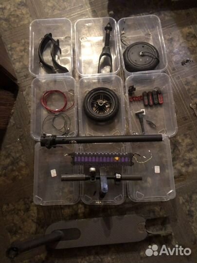 Электросамокат xiaomi m365 на запчасти