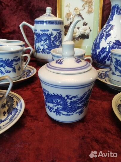 Сервиз чайный Китай. Винтаж