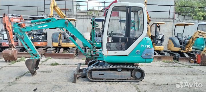 Мини-экскаватор Komatsu PC10-2, 1992