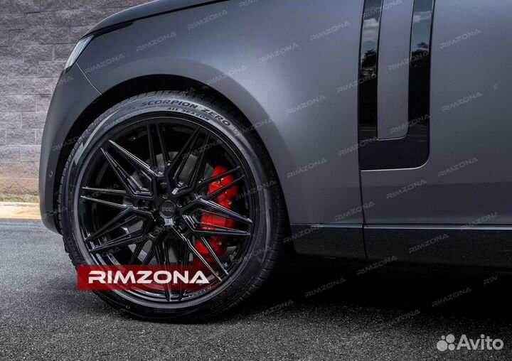 Кованые диски Vossen R23 на Range Rover