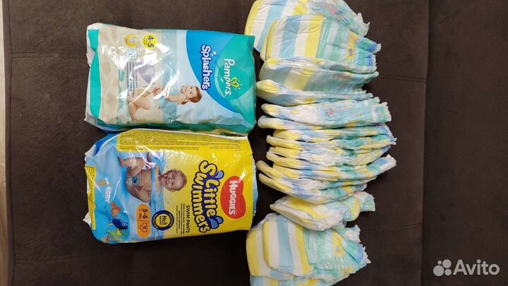 Подгузники трусики для плавания