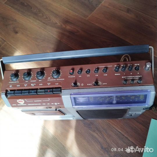 Аэлита 102 магнитола СССР