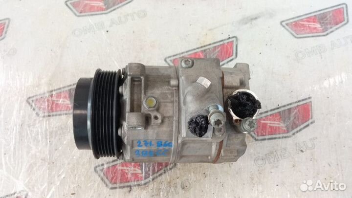 Компрессор кондиционера Мерседес W204