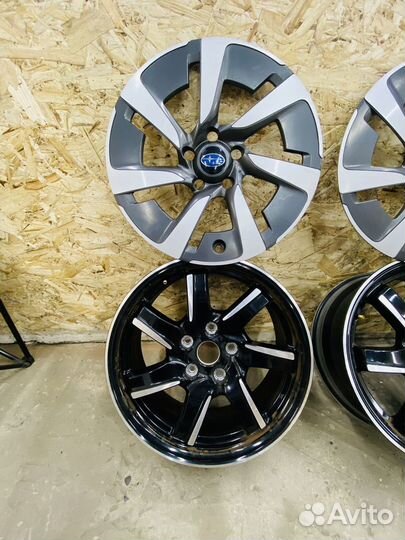 Литые диски r17 5x114 3 Субару Леворг