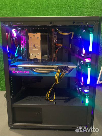 Новый Игровой Intel Xeon 2670V3\16DDR4\RX590 Nitro