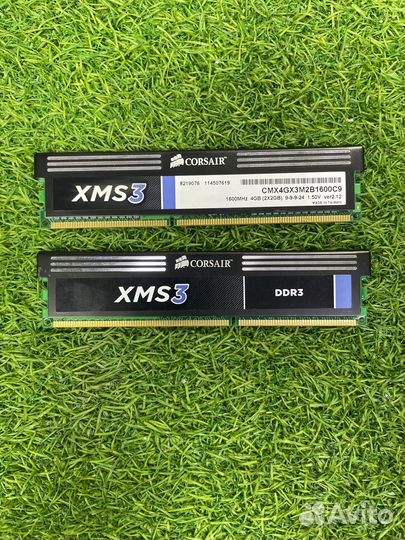 Corsair XMS3 DDR3 4Gb (2x2Gb) 1600