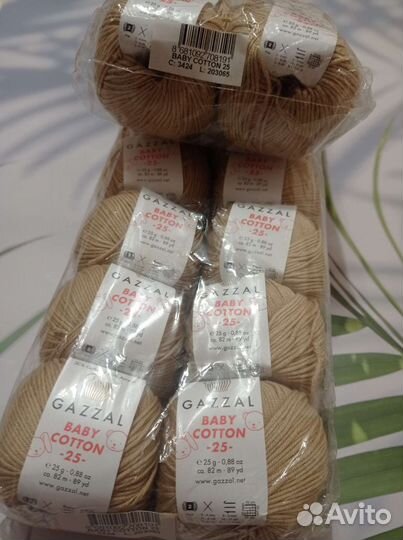 Пряжа baby cotton 25