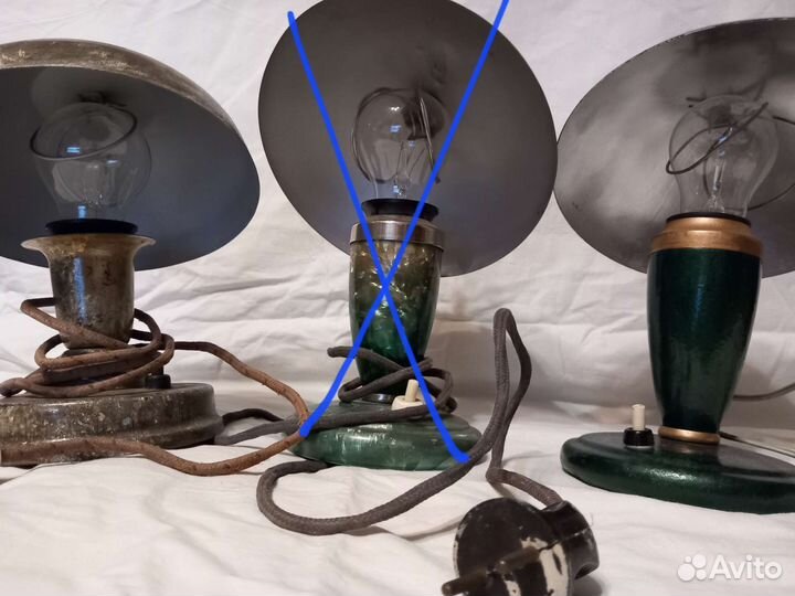 Лампа грибок