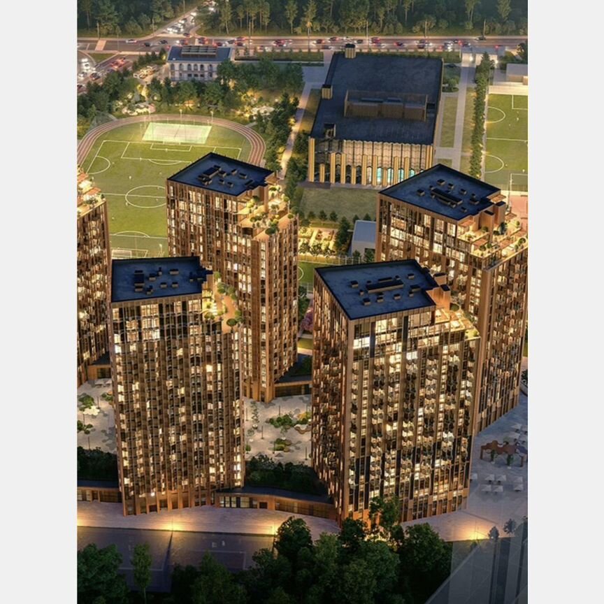 3-к. квартира, 105,7 м², 6/23 эт.