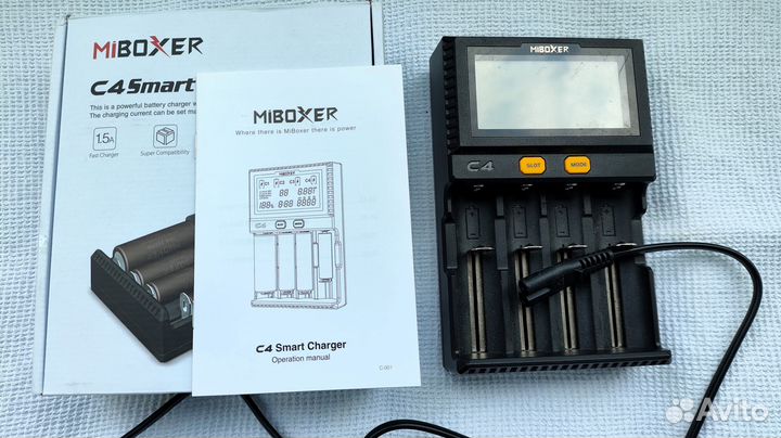 Зарядное устройство Miboxer C4 V4